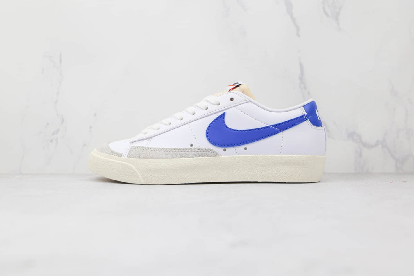 Nike Blazer Low '77 Vintage 'White Hyper Royal' DA6364-103 - Classic Style and Retro Vibes | Shop Now