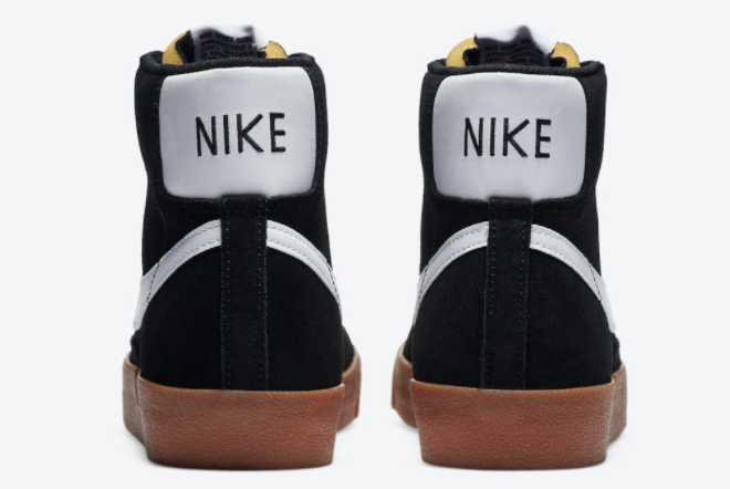 Nike Blazer Mid '77 Vintage Suede 'Black Gum': Classic and Stylish Sneaker